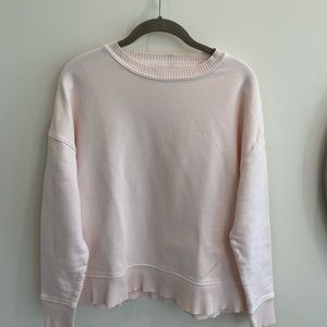 Frank & Eileen Crewneck sweatshirt. XS Pink